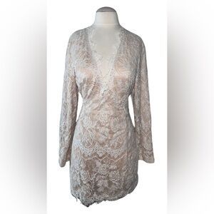 SOUTHERN FRIED CHICS: D&J Industries Daydreamer Boho Lacy Long Sleeve Dress